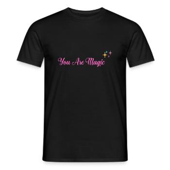 You Are Magic - T-shirt homme - noir - Devant - AI Model Male 178 light (178cm)