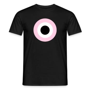 PALERMO ULTRAS - Men's T-Shirt - black - Front - AI Model Male 178 light (178cm)