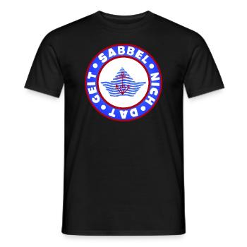 L’Anneau de Sabbel nich - T-shirt homme - noir - Devant - AI Model Male 178 light (178cm)