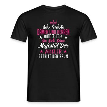 Sehr Geehrte Damen Und Herren Der Rentner Shirt - Männer T-Shirt - Schwarz - Vorne - AI Model Male 178 light (178cm)