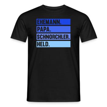 Schullehrer Lehrer - Männer T-Shirt - Schwarz - Vorne - AI Model Male 178 light (178cm)