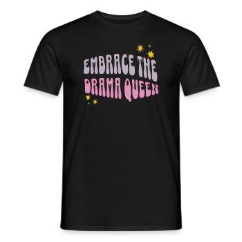 Movies Films TV Retro Vintage Cinema Stage Acting - Männer T-Shirt - Schwarz - Vorne - AI Model Male 178 light (178cm)
