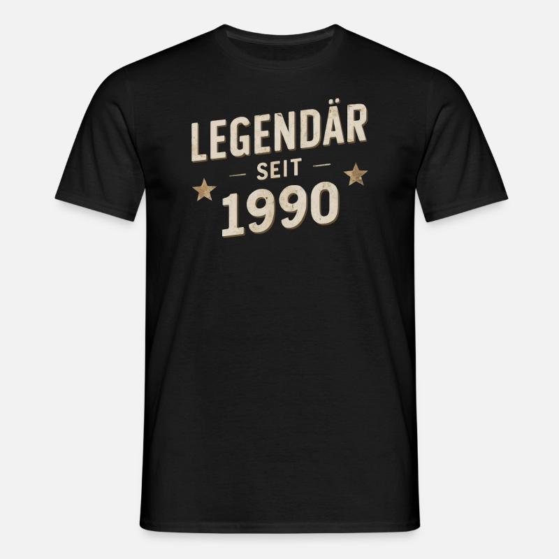 Legendary since 1990 - Men's T-Shirt - black