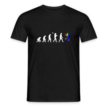 Paramor, Pride Light - Men's T-Shirt - black - Front - AI Model Male 178 light (178cm)