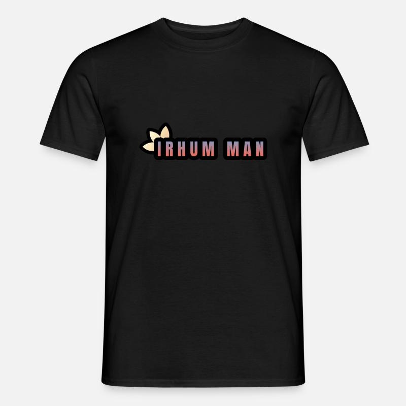 i rum Mann - Männer T-Shirt - Schwarz