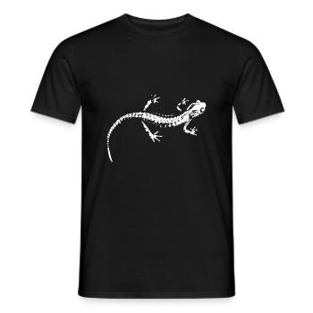 Salamandre - T-shirt homme - noir - Devant - AI Model Male 178 light (178cm)