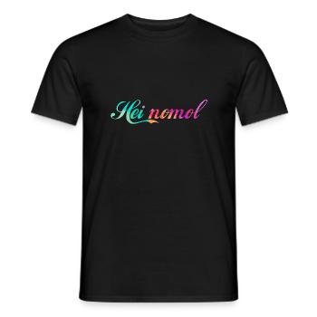 Hei nomol color - Männer T-Shirt - Schwarz - Vorne - AI Model Male 178 light (178cm)