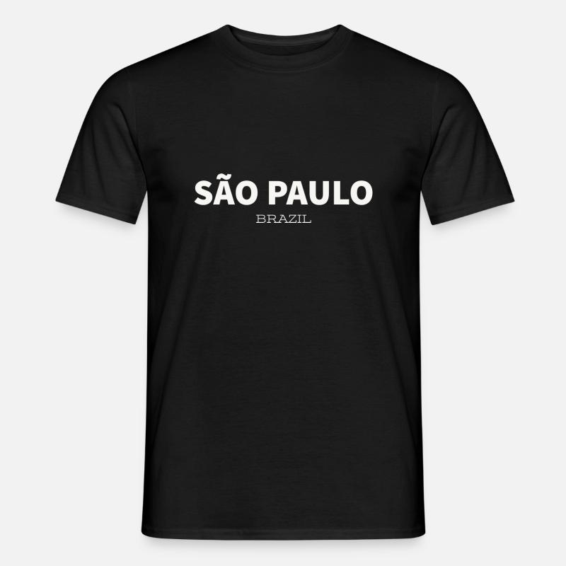 SÃO PAULO - Männer T-Shirt - Schwarz