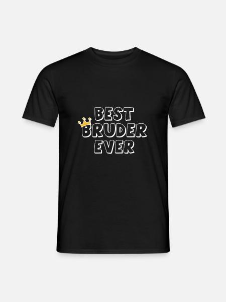 Best Brother Ever 1 - Men's T-Shirt - black