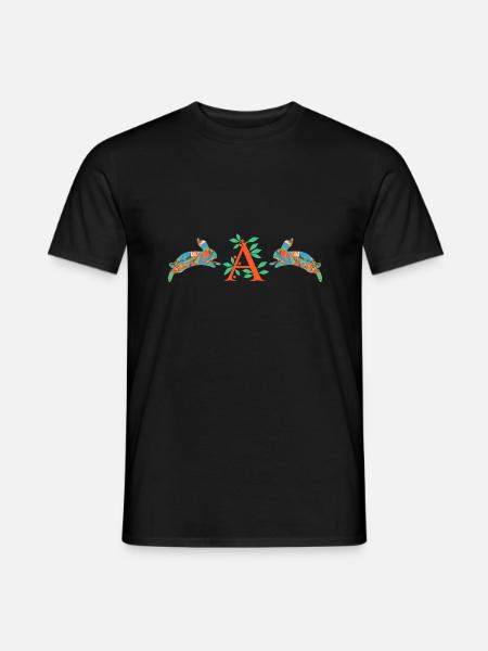 lapins e 4 a - T-shirt homme - noir