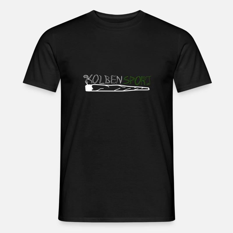 Sportzigarette - Männer T-Shirt - Schwarz