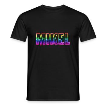 Mikel RS Arc-en-ciel - T-shirt homme - noir - Devant - AI Model Male 178 light (178cm)