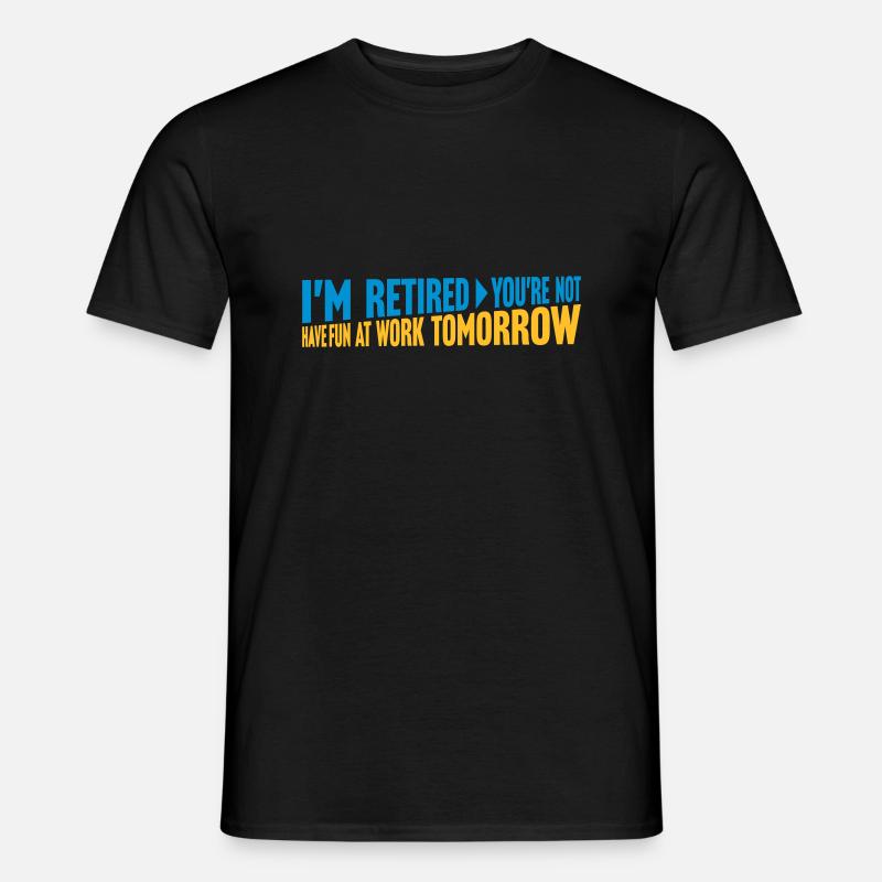 have fun at work - Männer T-Shirt - Schwarz