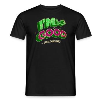Beach Present Bubaprints Cute Sayings Dinosaurs - Men's T-Shirt - black - Front - AI Model Male 178 light (178cm)