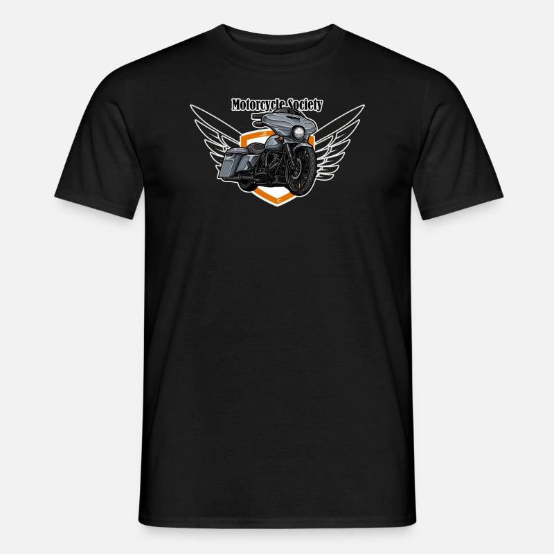 Chopper // Custom // Motorrad - Männer T-Shirt - Schwarz