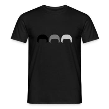 Evolution Team Grandpa's Hair - Men's T-Shirt - black - Front - AI Model Male 178 light (178cm)