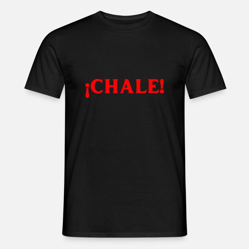 sei ruhig Spanisch Sprache - Männer T-Shirt - Schwarz