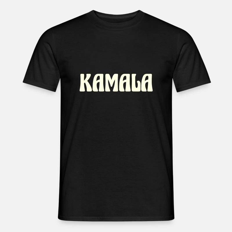 Kamala Name Text - Men’s T-shirt - black