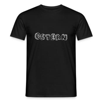 Ostern - Männer T-Shirt - Schwarz - Vorne - AI Model Male 178 light (178cm)