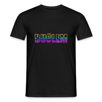 Buğlem RS Arc-en-ciel - T-shirt homme - noir - Devant - AI Model Male 178 light (178cm)