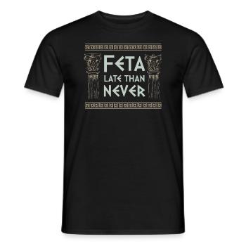 Antike Griechische Mythologie und Griechisches - Männer T-Shirt - Schwarz - Vorne - AI Model Male 178 light (178cm)