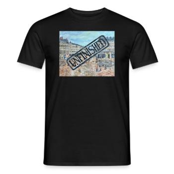 Unfinished Pissarro - Männer T-Shirt - Schwarz - Vorne - AI Model Male 178 light (178cm)