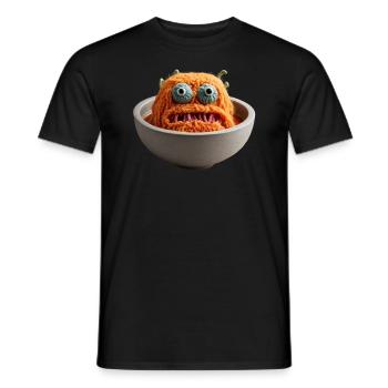 Soupe de monstres - T-shirt homme - noir - Devant - AI Model Male 178 light (178cm)