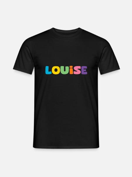 Name - Louise - Men's T-Shirt - black