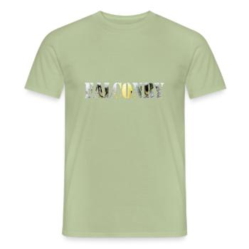 Fauconnerie Falknerei - T-shirt homme - vert sauge - Devant - AI Model Male 178 light (178cm)