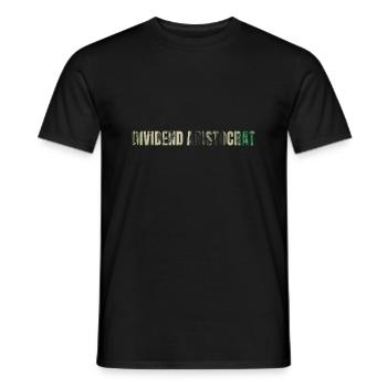 Dividend Aristocrat - Männer T-Shirt - Schwarz - Vorne - AI Model Male 178 light (178cm)
