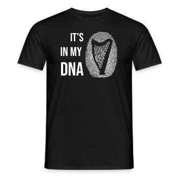 Harfenspieler Harfe Musik Saiteninstrument Idee - Männer T-Shirt - Schwarz - Vorne - AI Model Male 178 light (178cm)