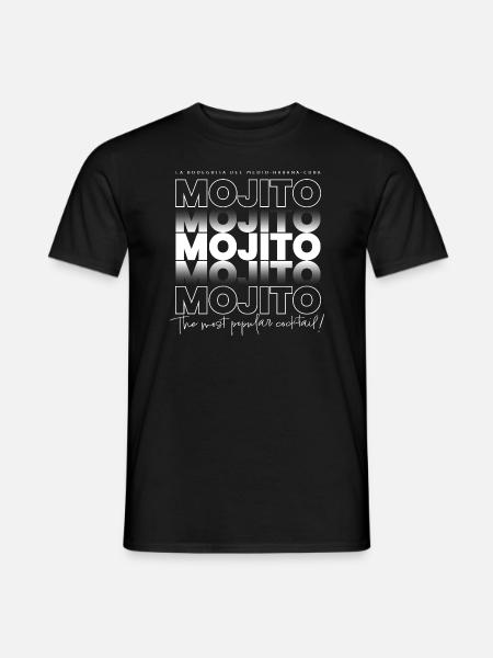 Mojito - Der beliebteste Cocktail! - Männer T-Shirt - Schwarz
