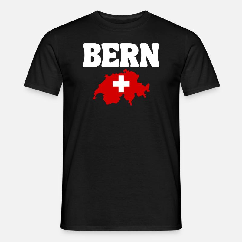 Bern - Männer T-Shirt - Schwarz