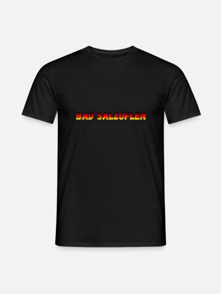 Bad Salzuflen - T-shirt homme - noir