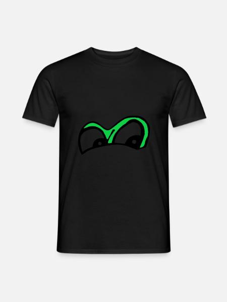 Eyes amazed Eyes - Men's T-Shirt - black