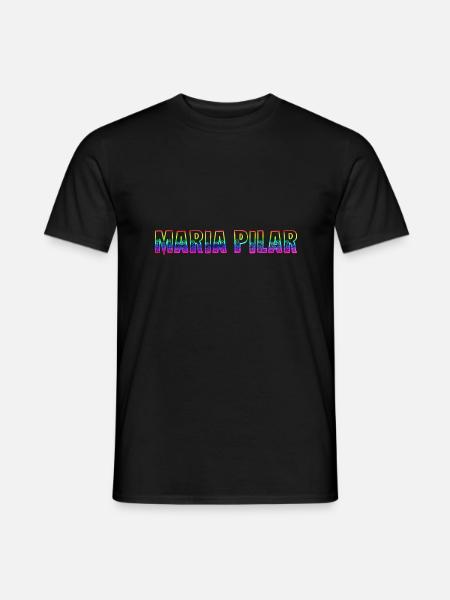 Maria Pilar RS Rainbow - Men's T-Shirt - black
