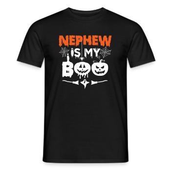 Neveu est mon Boo Halloween - T-shirt homme - noir - Devant - AI Model Male 178 light (178cm)