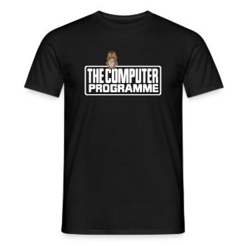 The Computer Programme - Men's T-Shirt - black - Front - AI Model Male 178 light (178cm)