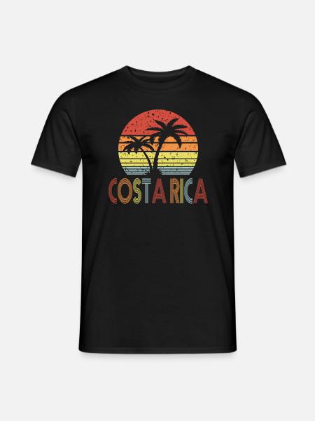 Costa Rica - Men's T-Shirt - black