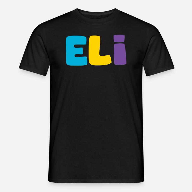 Name - Eli - Men’s T-shirt - black