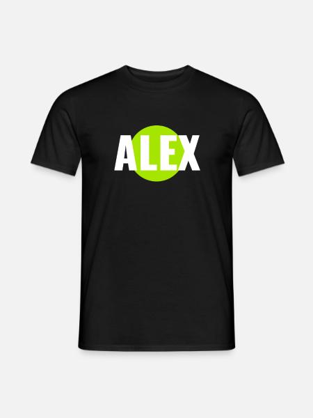 Alex Alexander - Men's T-Shirt - black