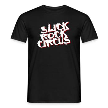 Slick Rock Circus - Men's T-Shirt - black - Front - AI Model Male 178 light (178cm)