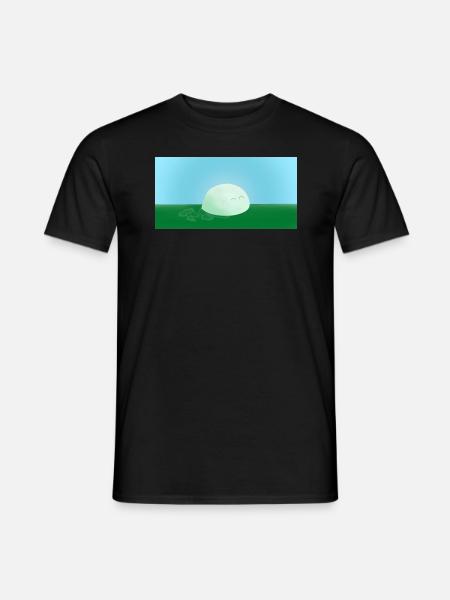 Der Frohliche Slime - Männer T-Shirt - Schwarz