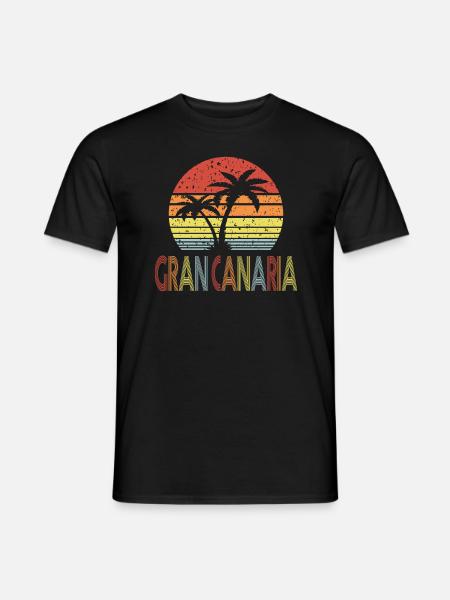 Gran Canaria - T-shirt homme - noir