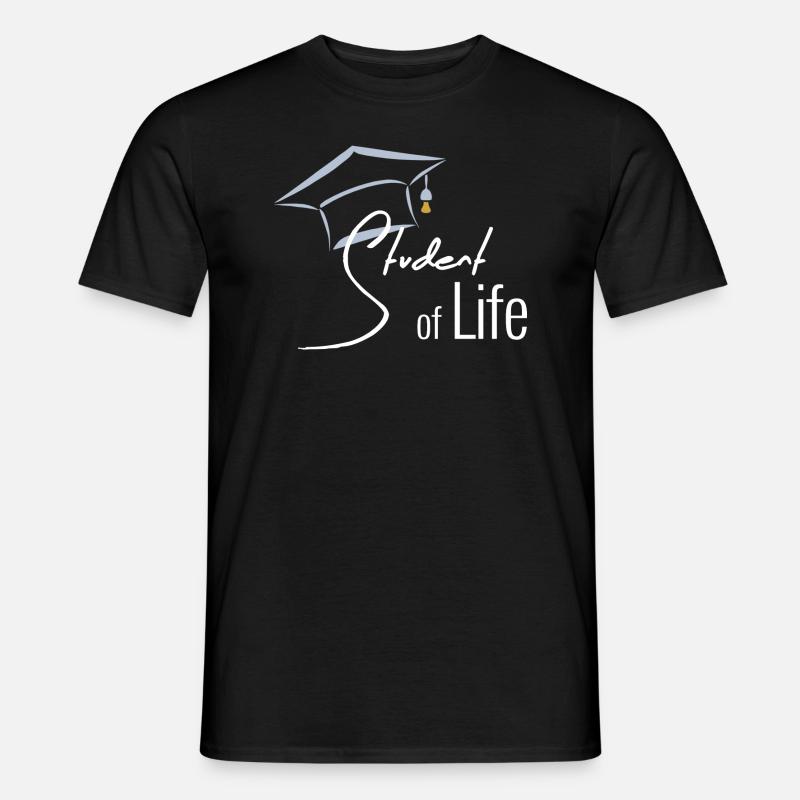STUDENT - Männer T-Shirt - Schwarz
