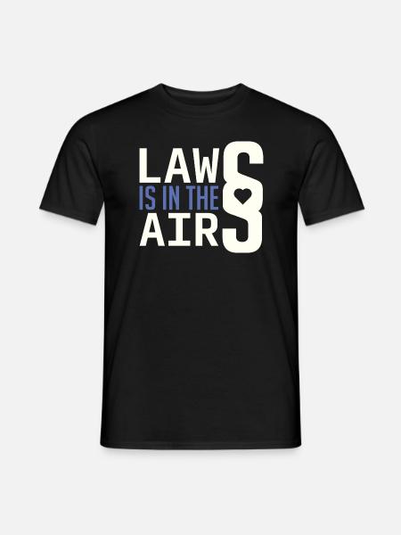 Anwalt Anwältin Juristin Jurist Spruch Wortspiel - Männer T-Shirt - Schwarz