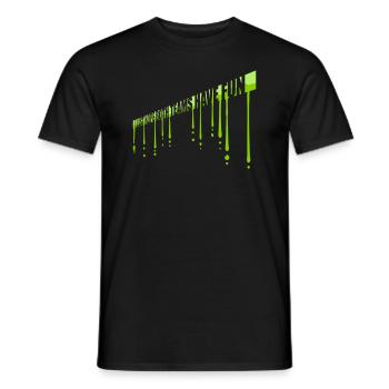 Both Teams Have Fun - Männer T-Shirt - Schwarz - Vorne - AI Model Male 178 light (178cm)