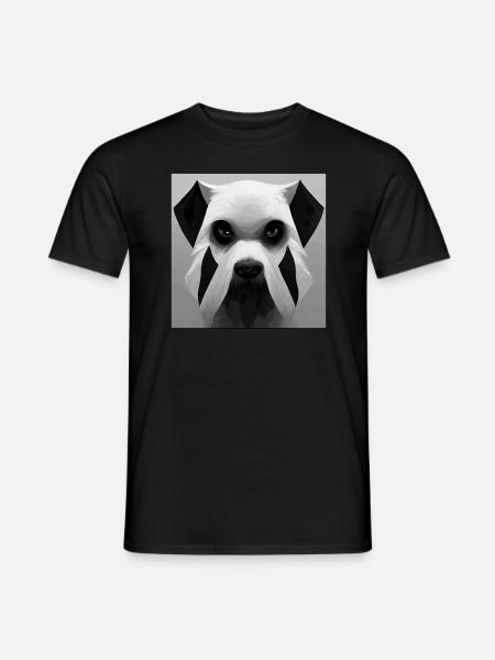 Dog C.C - Men's T-Shirt - black