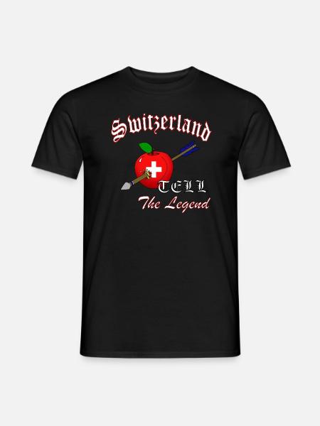 William Tell - Men's T-Shirt - black