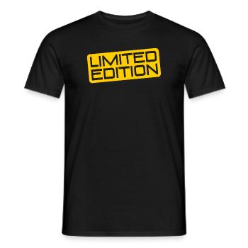 Limited Edition - Single Piece - Limited Quantity - Men's T-Shirt - black - Front - AI Model Male 178 light (178cm)